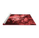 Industrial Red Washable Rugs