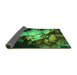 Sideview of Oriental Green Industrial Rug, urb2068grn