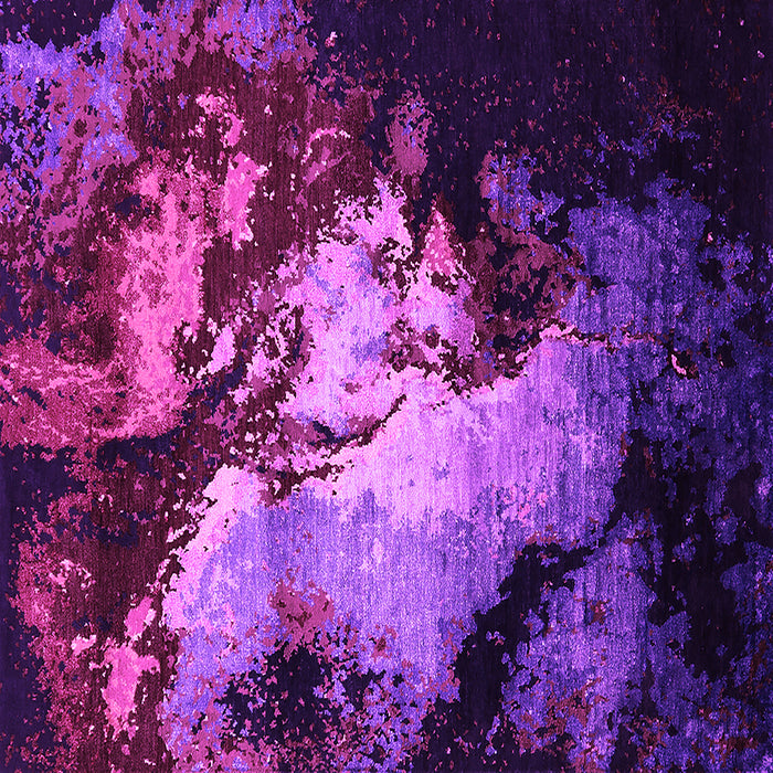 Square Oriental Pink Industrial Rug, urb2068pnk