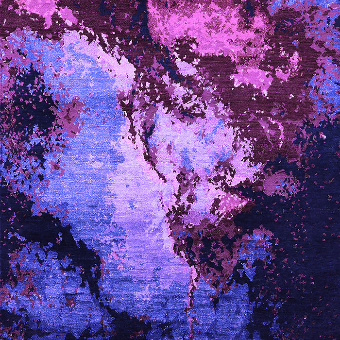 Oriental Purple Industrial Rug, urb2068pur