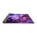 Sideview of Oriental Purple Industrial Rug, urb2068pur