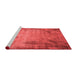 Industrial Red Washable Rugs