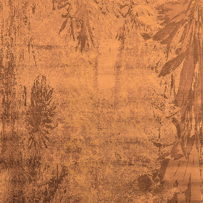 Machine Washable Oriental Orange Industrial Area Rugs, wshurb2069org