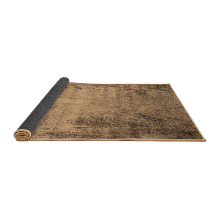 Sideview of Oriental Brown Industrial Rug, urb2069brn