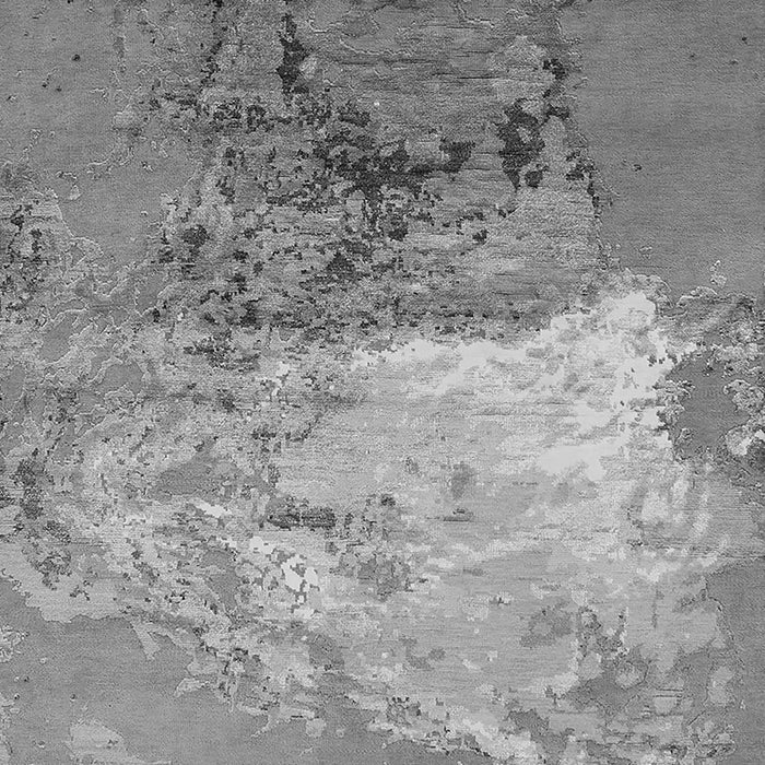 Machine Washable Oriental Gray Industrial Rug, wshurb2070gry