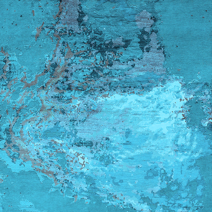 Oriental Light Blue Industrial Rug, urb2070lblu