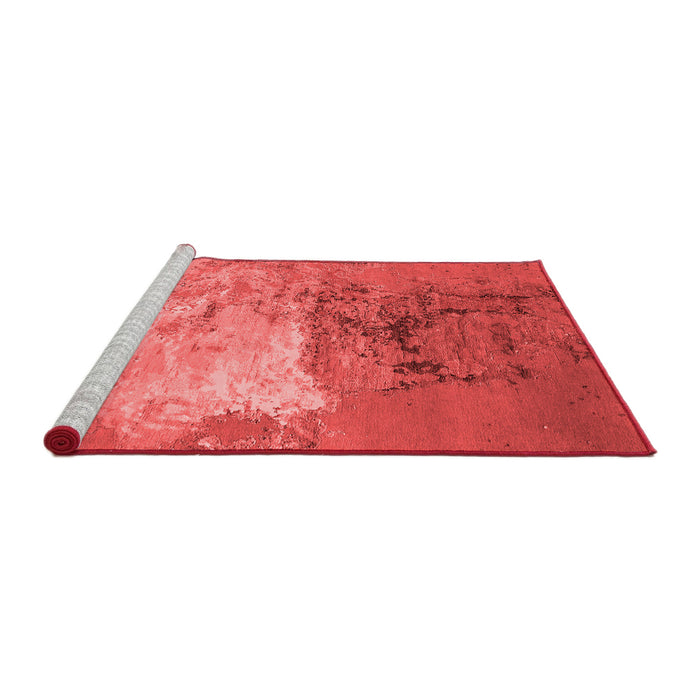 Industrial Red Washable Rugs
