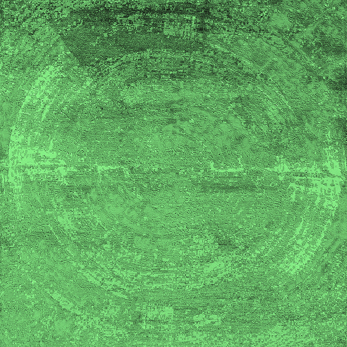 Oriental Emerald Green Industrial Rug, urb2071emgrn