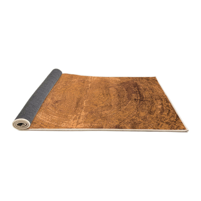 Sideview of Oriental Orange Industrial Rug, urb2071org