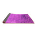 Sideview of Oriental Pink Industrial Rug, urb2071pnk