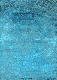 Oriental Light Blue Industrial Rug, urb2071lblu