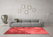 Industrial Red Washable Rugs