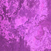 Square Machine Washable Oriental Pink Industrial Rug, wshurb2072pnk