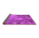 Sideview of Oriental Pink Industrial Rug, urb2072pnk