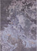 Mid-Century Modern Purple Oriental Rug, urb2072