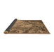 Sideview of Oriental Brown Industrial Rug, urb2072brn