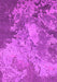 Machine Washable Oriental Pink Industrial Rug, wshurb2072pnk