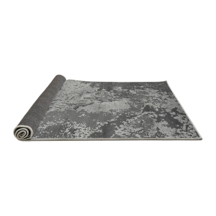 Sideview of Oriental Gray Industrial Rug, urb2072gry
