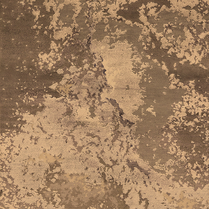 Machine Washable Oriental Brown Industrial Rug, wshurb2072brn