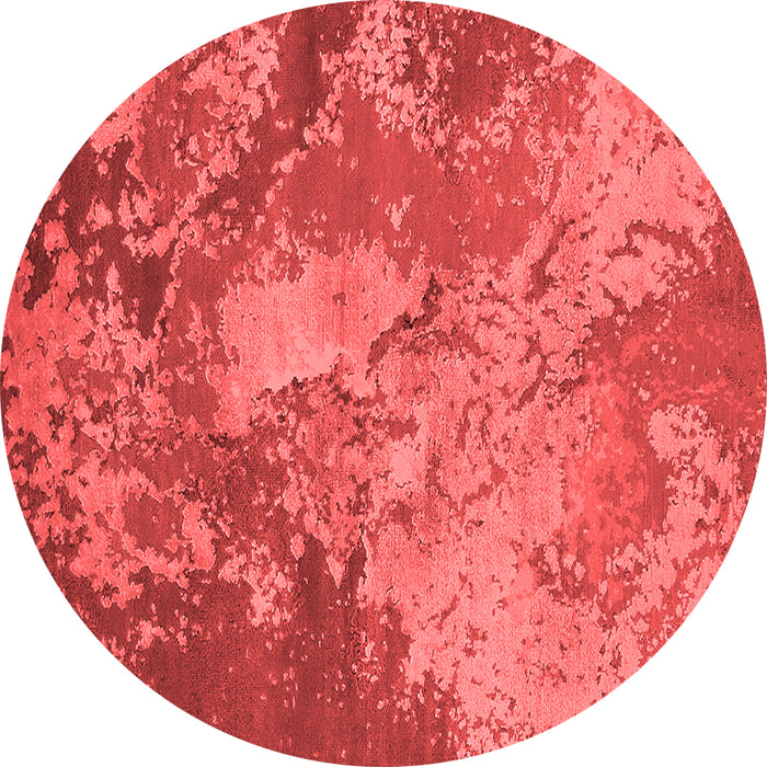 Machine Washable Oriental Red Industrial Rug, wshurb2072red