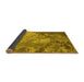 Sideview of Oriental Yellow Industrial Rug, urb2072yw