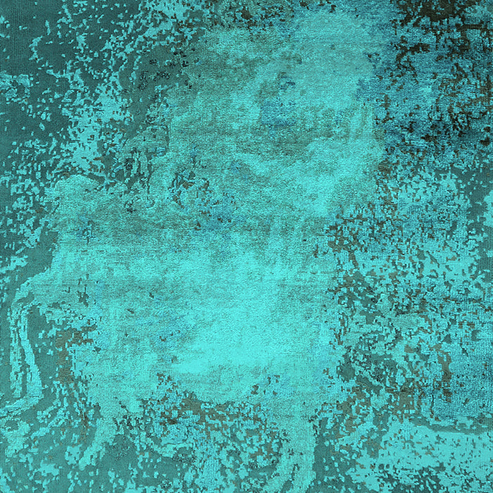 Oriental Turquoise Industrial Rug, urb2073turq