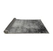 Sideview of Oriental Gray Industrial Rug, urb2073gry