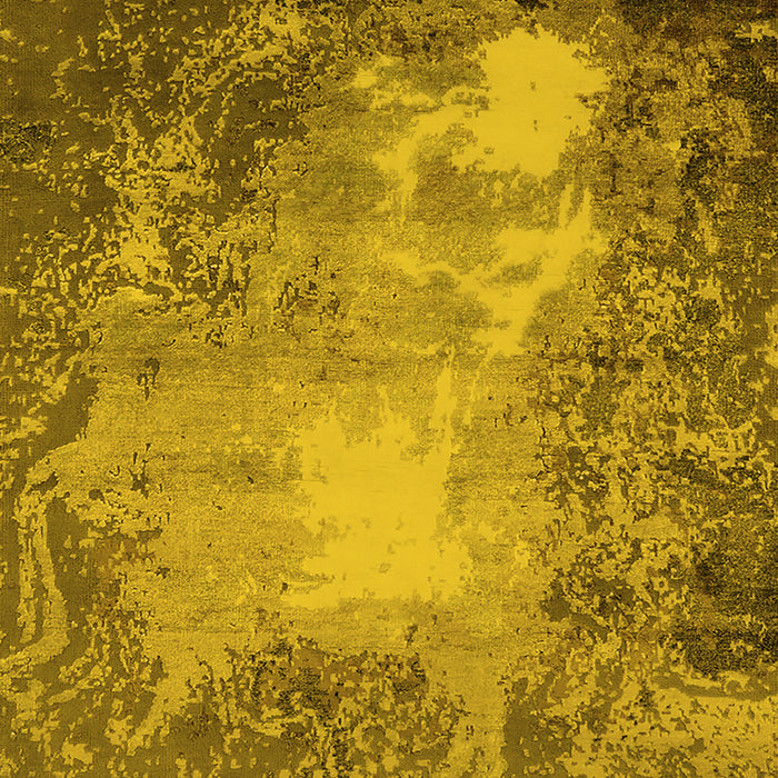 Oriental Yellow Industrial Rug, urb2074yw