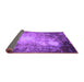 Sideview of Oriental Purple Industrial Rug, urb2074pur