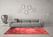 Industrial Red Washable Rugs