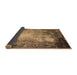 Sideview of Oriental Brown Industrial Rug, urb2074brn