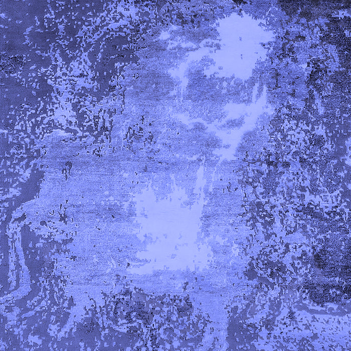 Oriental Blue Industrial Rug, urb2074blu