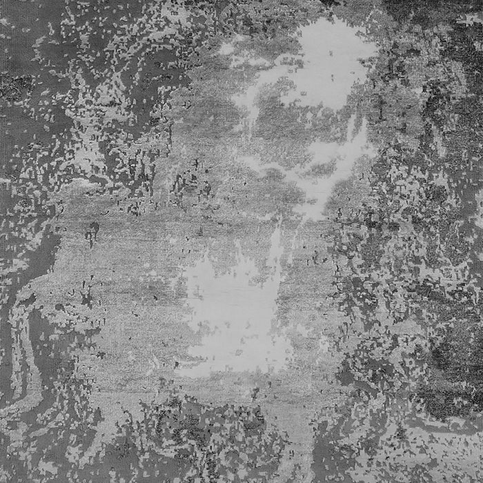 Machine Washable Oriental Gray Industrial Rug, wshurb2074gry