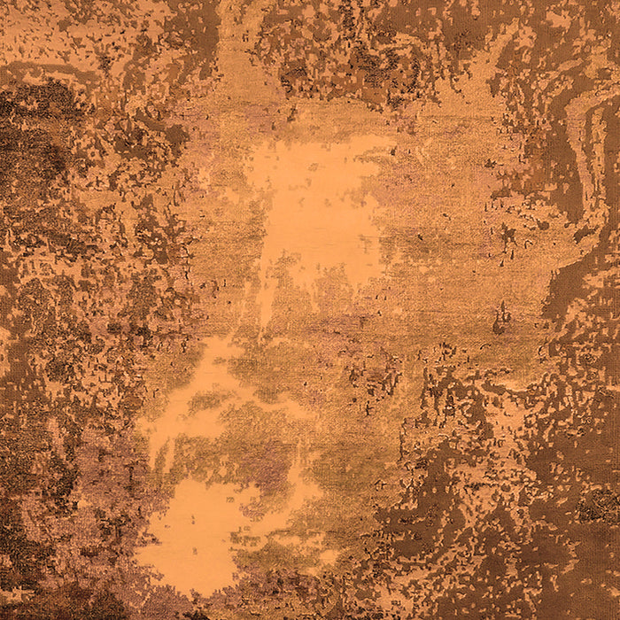 Oriental Orange Industrial Rug, urb2074org