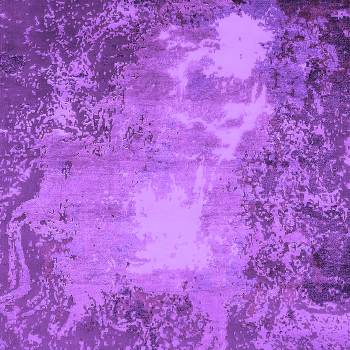 Machine Washable Oriental Purple Industrial Area Rugs, wshurb2074pur