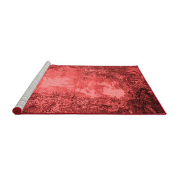 Industrial Red Washable Rugs