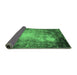 Sideview of Oriental Emerald Green Industrial Rug, urb2074emgrn