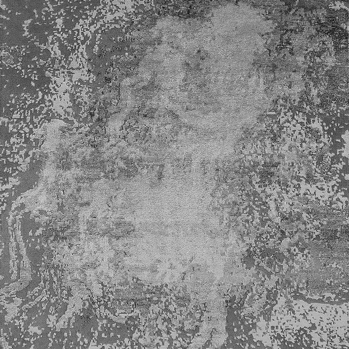 Machine Washable Oriental Gray Industrial Rug, wshurb2075gry