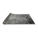 Sideview of Oriental Gray Industrial Rug, urb2075gry