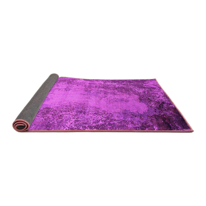 Sideview of Oriental Pink Industrial Rug, urb2075pnk