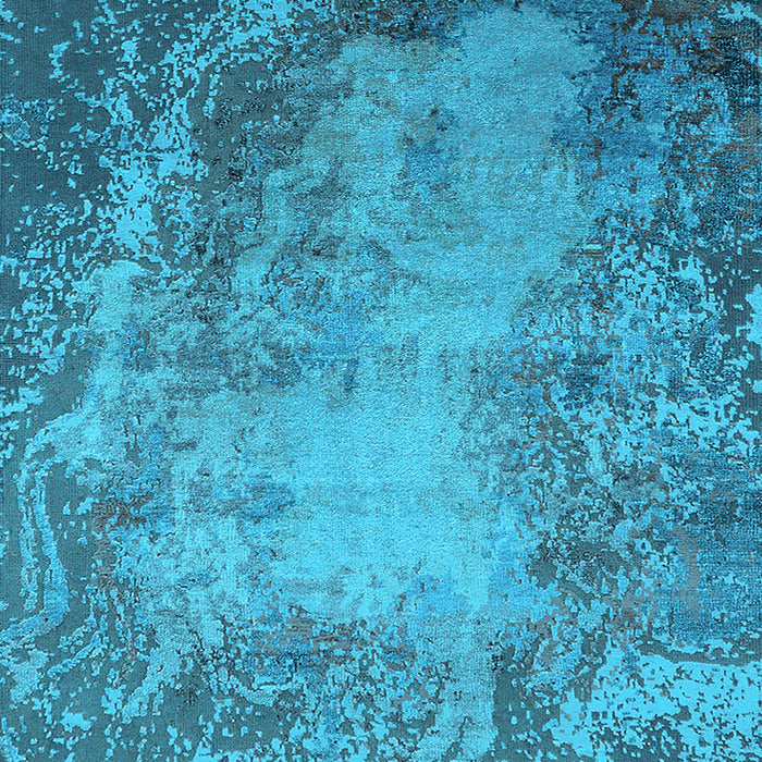 Oriental Light Blue Industrial Rug, urb2075lblu