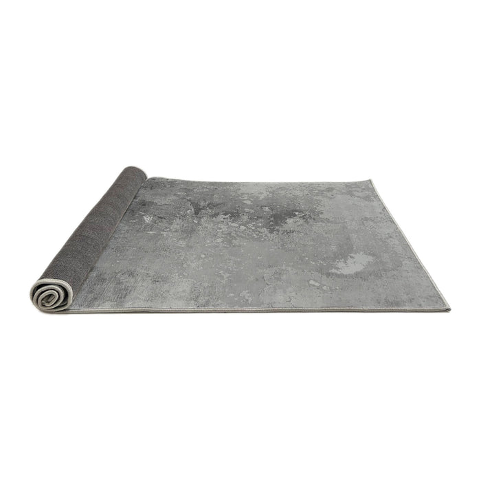 Sideview of Oriental Gray Industrial Rug, urb2076gry
