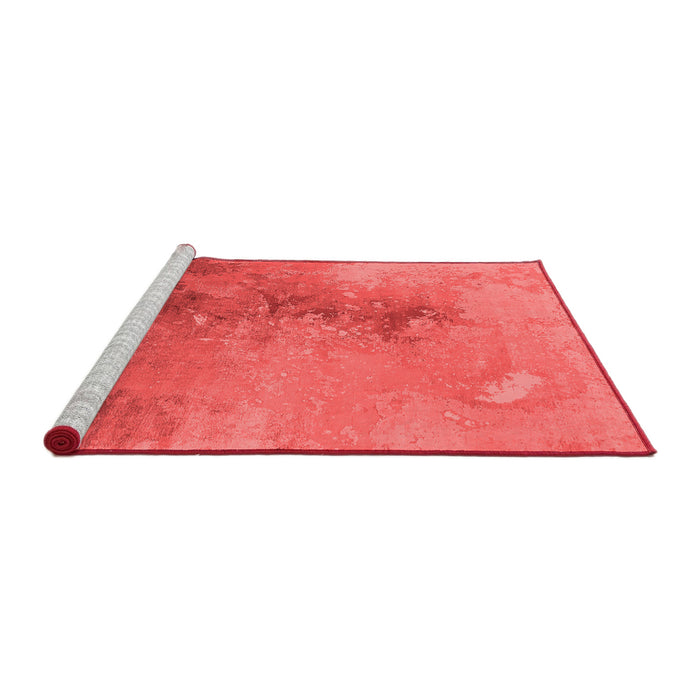 Industrial Red Washable Rugs