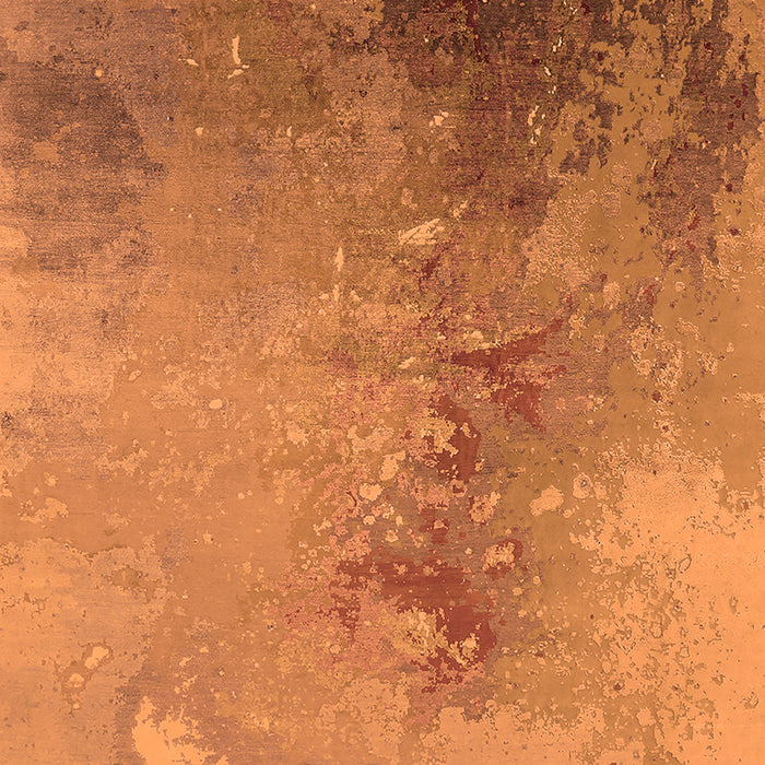 Oriental Orange Industrial Rug, urb2076org