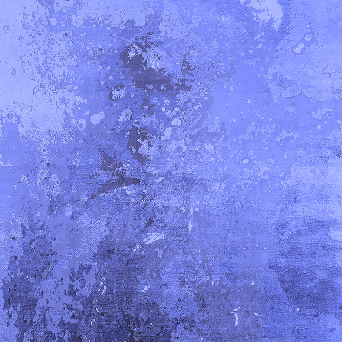 Machine Washable Oriental Blue Industrial Rug, wshurb2076blu