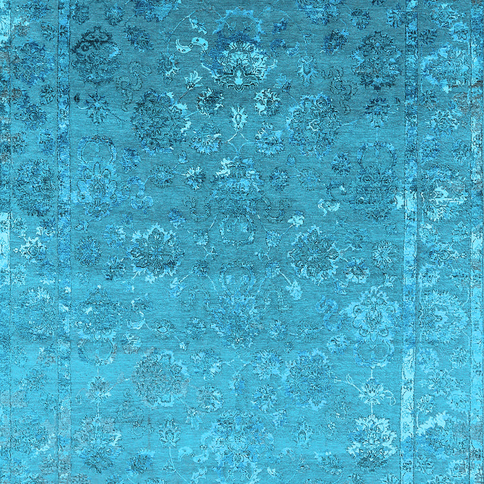 Oriental Light Blue Industrial Rug, urb2077lblu