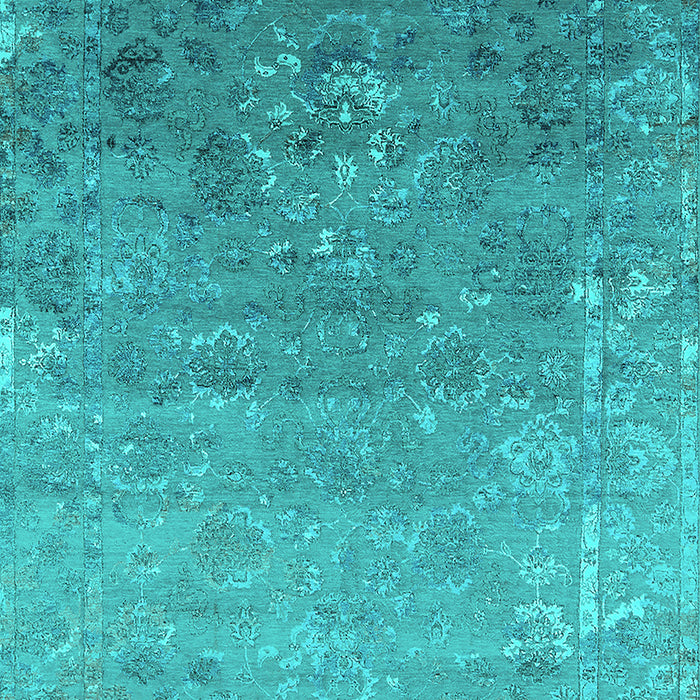 Oriental Turquoise Industrial Rug, urb2077turq