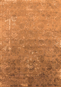 Oriental Orange Industrial Rug, urb2077org