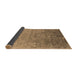 Sideview of Oriental Brown Industrial Rug, urb2077brn