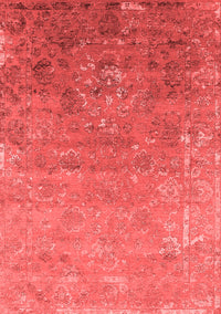 Oriental Red Industrial Rug, urb2077red